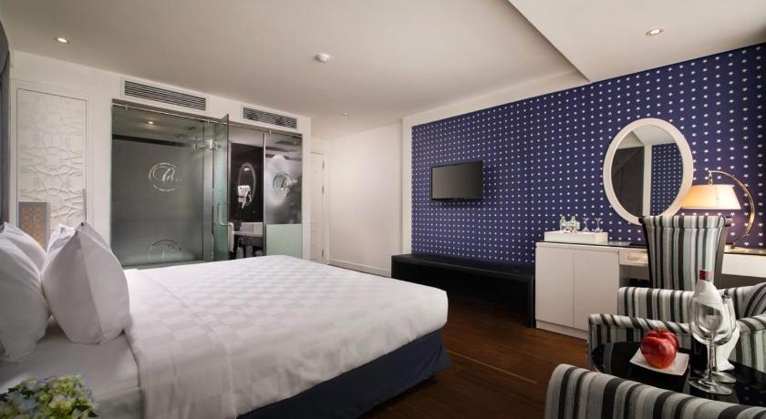 ハノイ Le Petit Prince Lakeside hotel & rooftop bar 5つ星 ホテル 外観