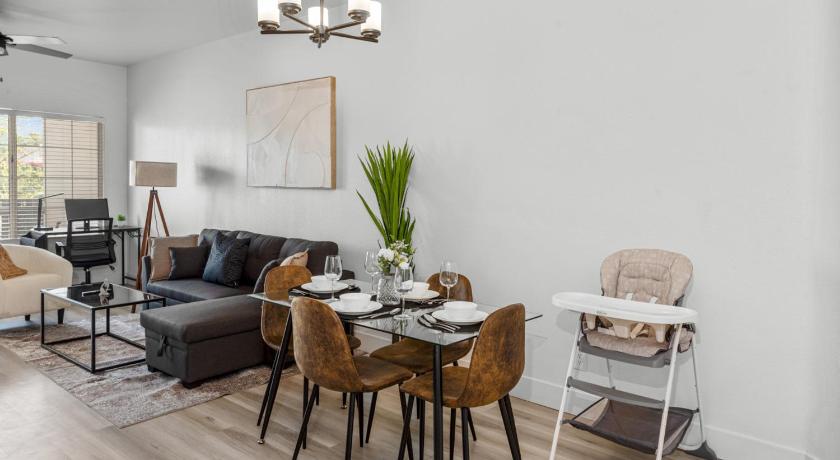 피닉스 (AZ) Cozy 2BR-Pool, Yoga Rm, Gym, Cabanas, BBQ,Prkng 4성급 숙소 외관