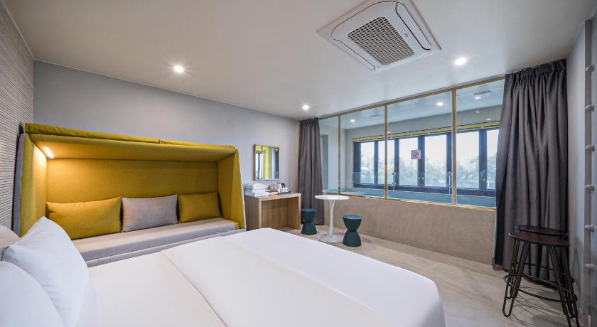 キョンジュ Gyeongju Brown Dot Gyeongju Yangnam Branch ホテル 眺望