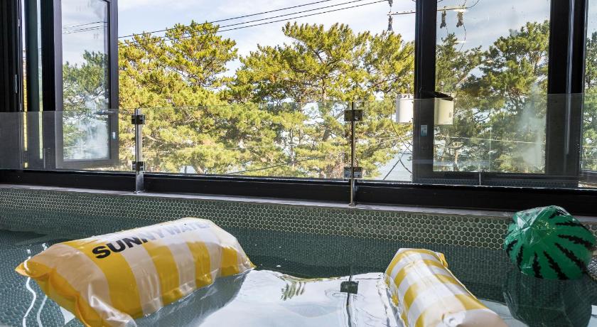 キョンジュ Gyeongju Brown Dot Gyeongju Yangnam Branch ホテル 眺望