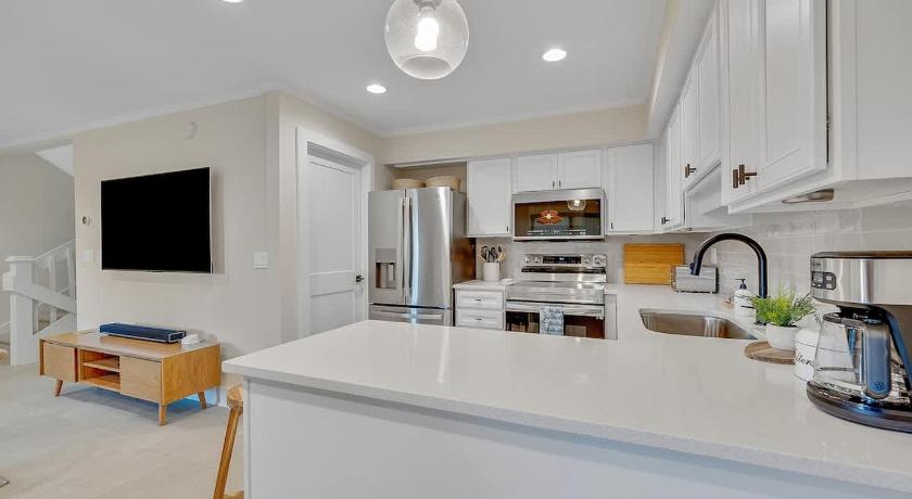 阿梅利亚岛 (FL) Amelia Island Newly Renovated Beachside Townhome 4星级 住宿 餐厅