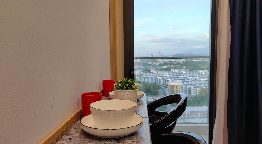 코타키나발루 Near Airport K Avenue Homestay by MINO Suites 게스트하우스 수영장