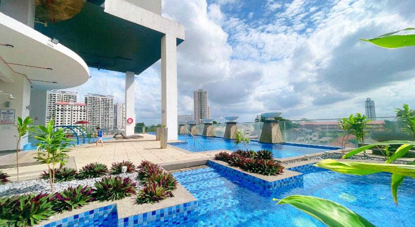 ジョホールバル GYDEN Staycation #The Straits Johor Bahru 4つ星 ゲストハウス ロビー