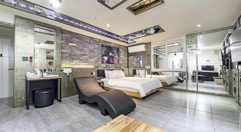 光州 Wa Motel near Gwangju Station 酒店 客房