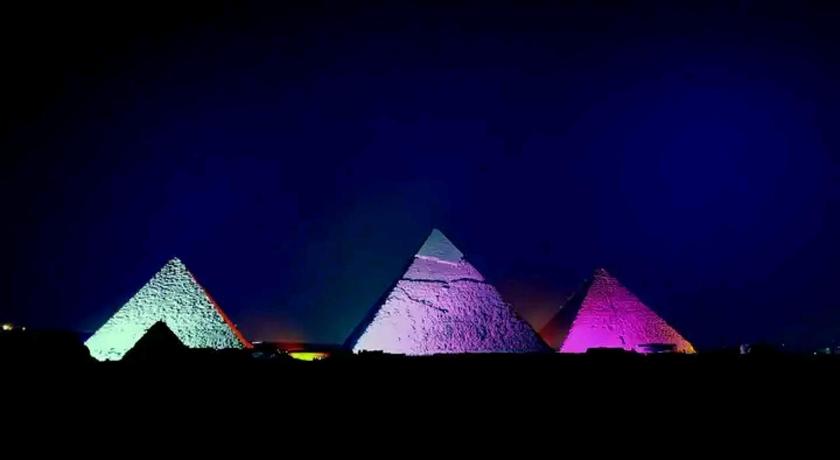 Green pyramids view