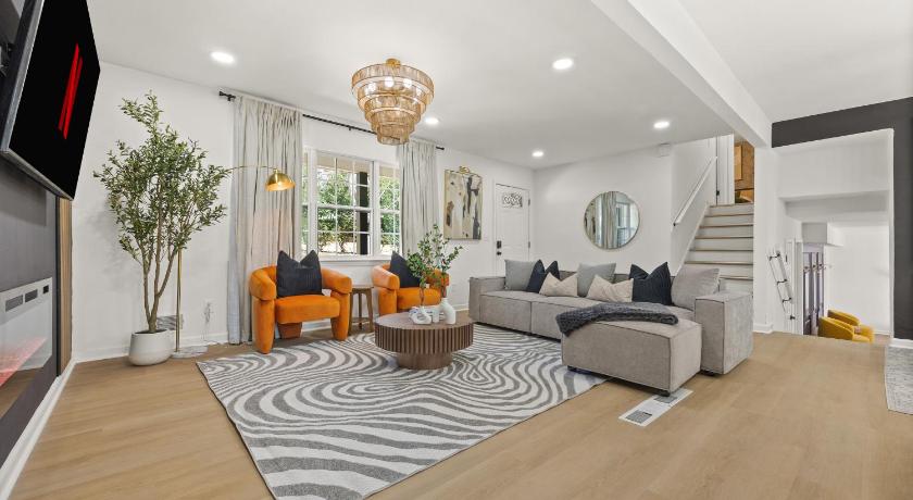 Luxurious Decatur Getaway Game Room and Fire Pit Close to Atlanta