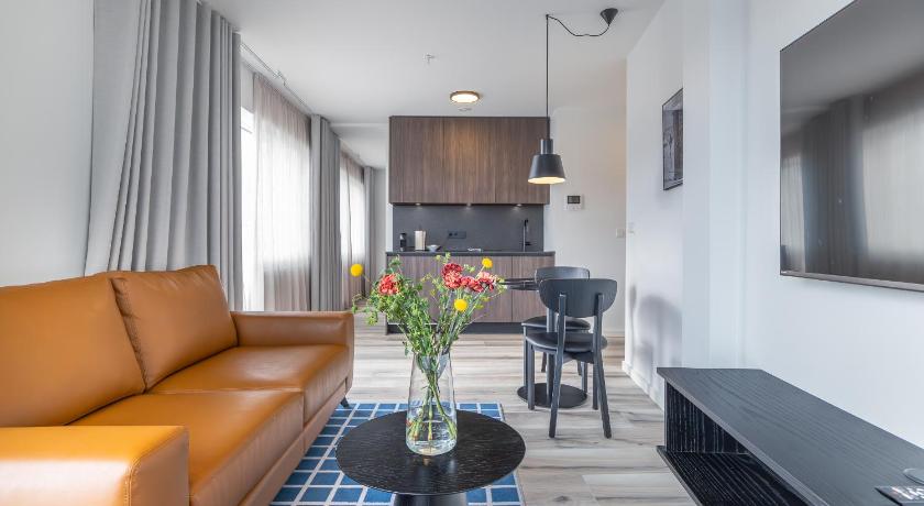 Image of Deluxe City View One Bedroom Apartment with balcony 0