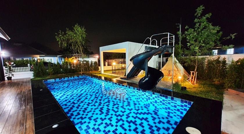 华欣 / 七岩 Morning Glory Pool Villa ทั้งหลัง พักสูงสุด 14ท่าน 3星级 单人房 套房