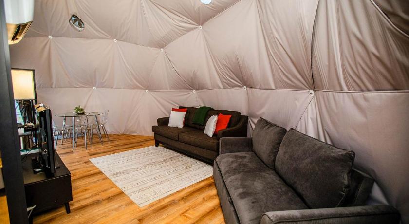 格伦代尔 (UT) Zen Zion Evergreen Dome 4星级 住宿 景观