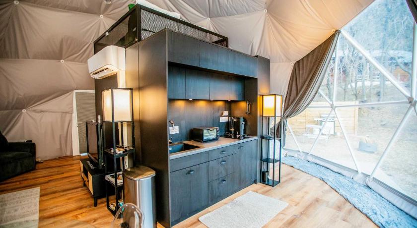 格伦代尔 (UT) Zen Zion Evergreen Dome 4星级 住宿 大堂