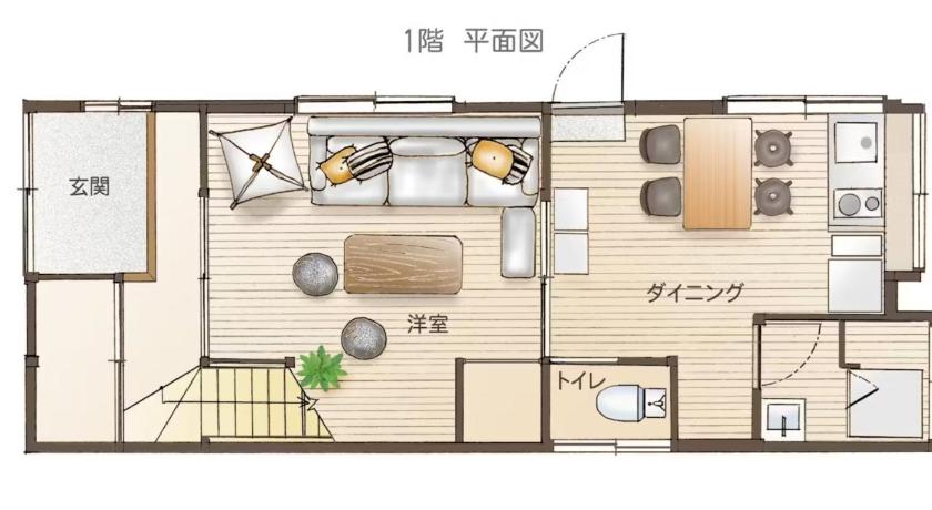 도쿄 / 동경 ＦｕｗａＦｕｗａ 3성급 숙소 레스토랑