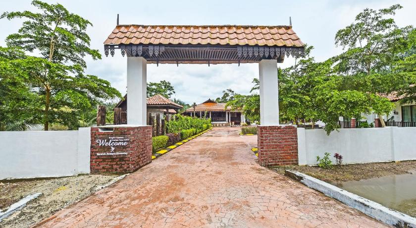 笨珍 Hotel O Jentayu Homestay Pontian 4星级 民宿 大堂