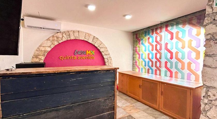 Vestibule Hostal CASA MX quinta avenida