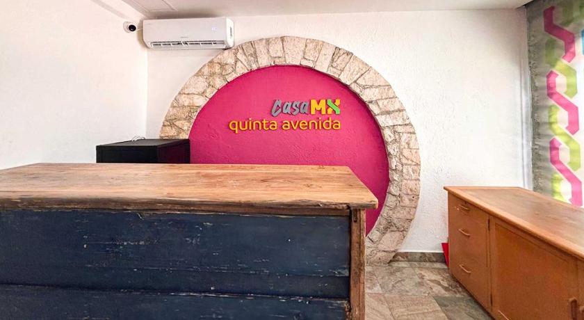 Vestibule Hostal CASA MX quinta avenida