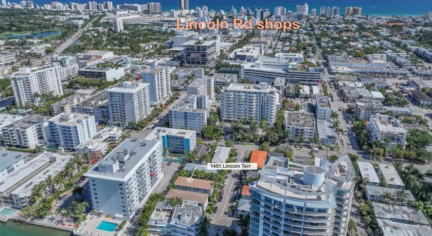 마이애미 비치 (FL) Lux Designer Apt 2BR and 2BA in Heart of Miami Beach 3성급 숙소 전망