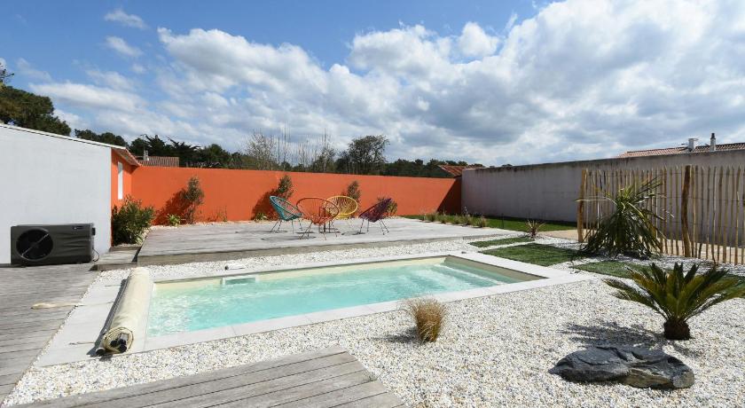 Maison pour 10 avec piscine chauffée