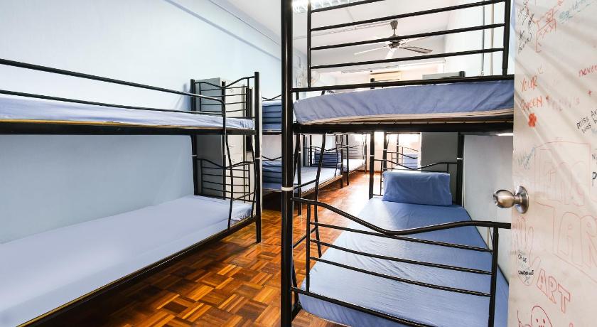 Image of A Bed in All-Female Dormitory Bedroom 0