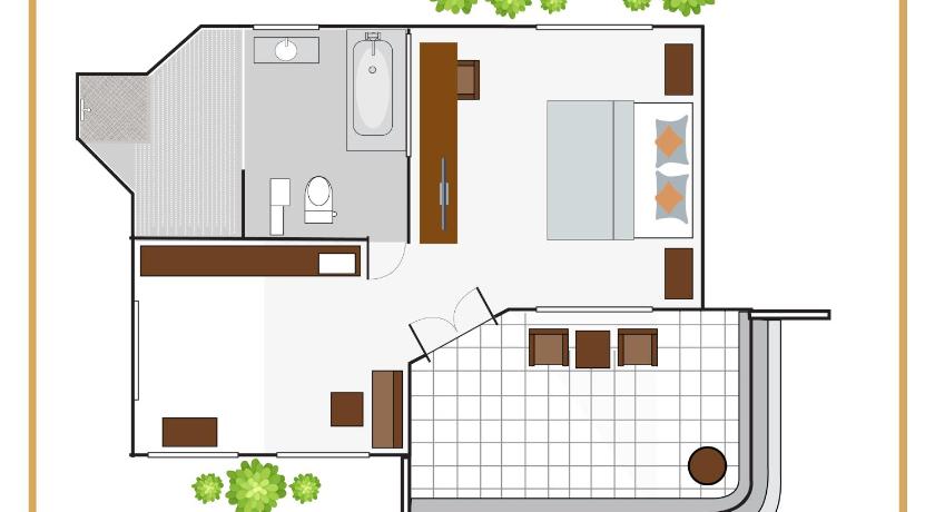 Image of Double or Twin Room with Partial Sea View 14