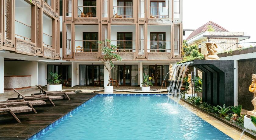 バリ Nadi Hotel Legian 4つ星 ホテル ロビー