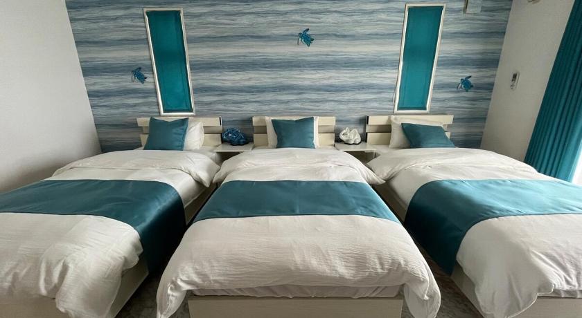 오키나와 본섬 Sunrise Terrace kintown 5성급 싱글룸 객실