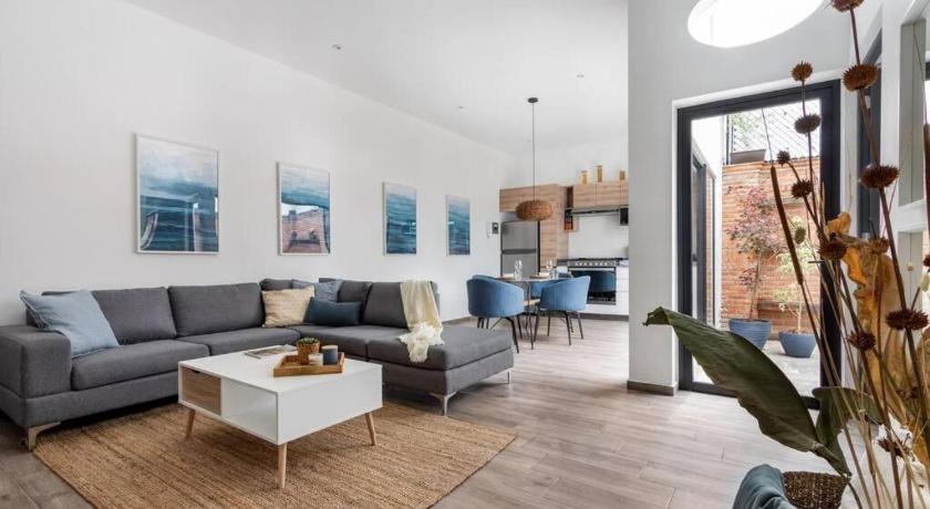2 - Apartamento Privado Cama King Size, Terraza Privada Roma Sur