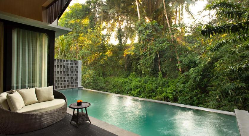 バリ Adiwana Unagi Riverfront 5つ星 ホテル プール