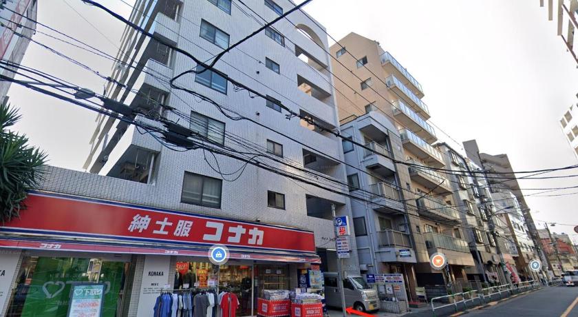 도쿄 / 동경 2th floor with elevator 3min walk from Koma Gome on the Yamanote Line 2 rooms and 1 living room, max 3성급 싱글룸 부대시설