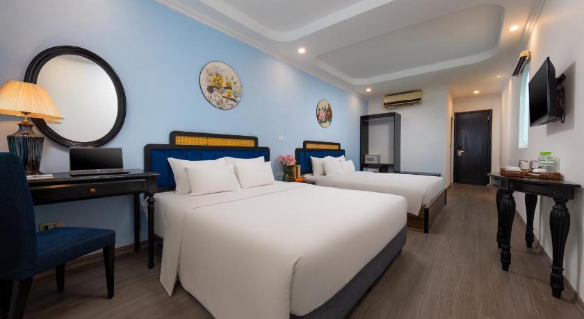 Hanoi Mai Charming Hotel and Spa 3-Star Hotel lobby