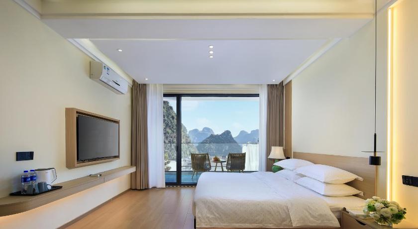 陽朔 Yangshuo QingQing Riverside Inn 3つ星 ゲストハウス ロビー