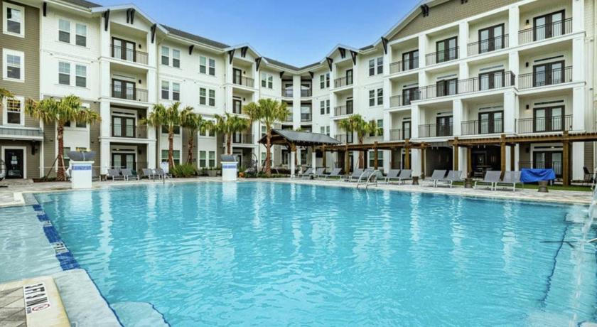 아폴로 비치 Beach Bliss Modern 3 Bed Oasis Mins from Shore 5성급 숙소 객실
