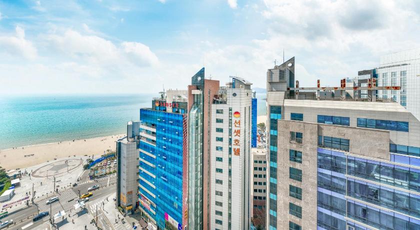 プサン Sunset Hotel (Korea Quality) 4つ星 ホテル レストラン