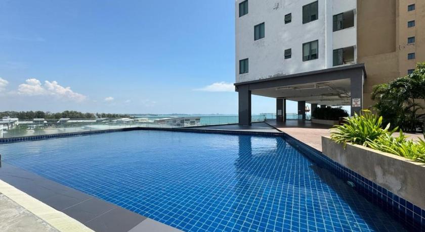 ポートディクソン Full Seaview 3BR 3BD Duplex Apartment (Wudi Haijing Shuangceng Gongyu) 4つ星 シングルルーム ロビー