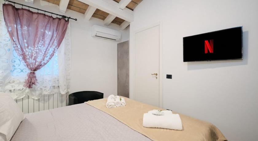 로마 5 Cozy Pigneto Apt, Wifi & AC 2성급 싱글룸 레스토랑