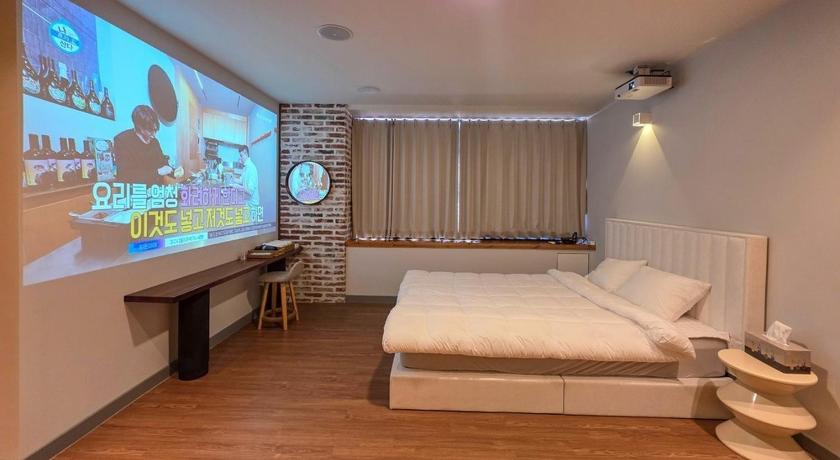 河东 Hi, Hadong Pension 3星级 民宿 餐厅