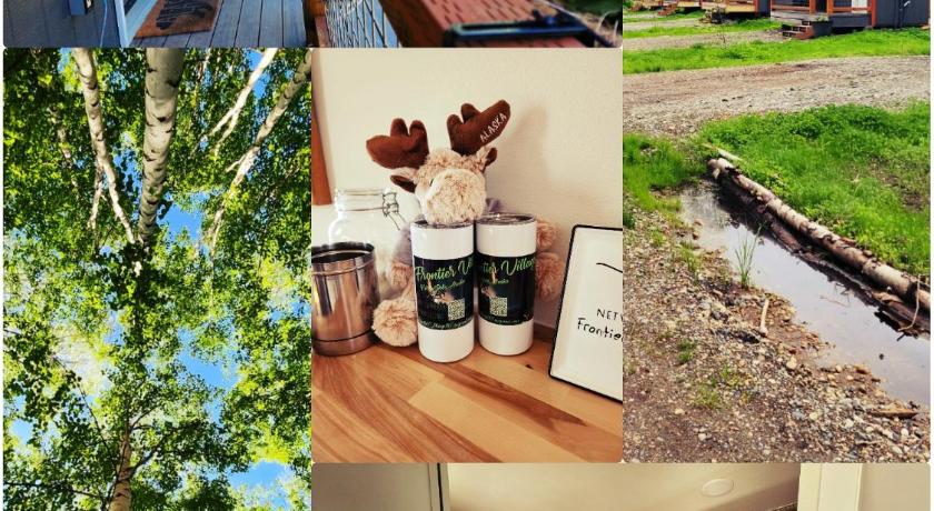 페어뱅크스 (AK) The Meandering Moose - Frontier Village 3성급 숙소 로비
