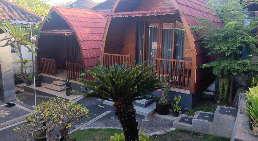 발리 Kubu Telaga Guest House 3성급 싱글룸 레스토랑