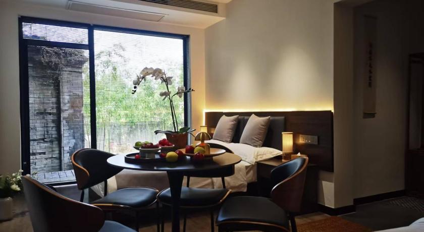 웨이난 Hidden Spring Entire 7 Bedroom Mountain Villa Near Huashan for Families and Groups 싱글룸 스위트룸