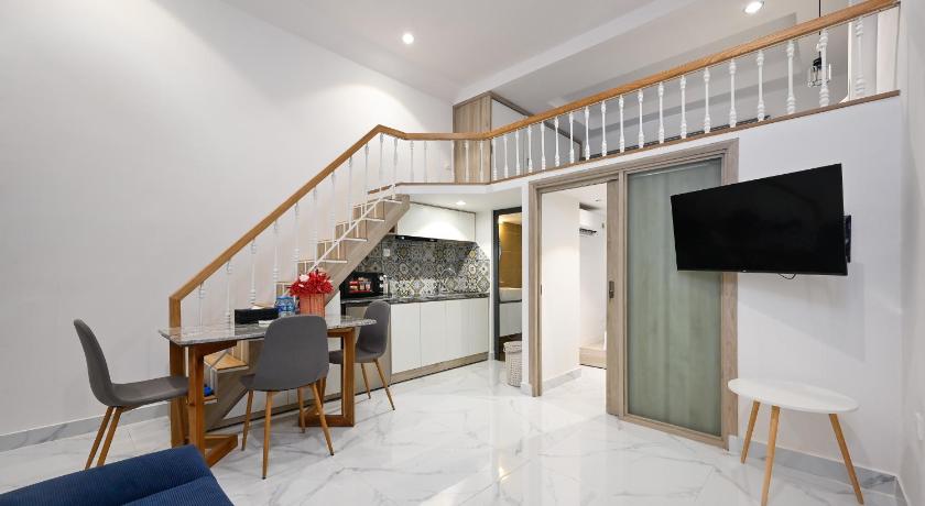 ホーチミン Igo Apart Hotel 2 4つ星 ホテル ロビー