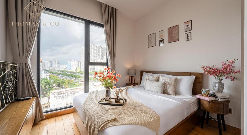 ホーチミン D1MENSION Luxury Apartment City Center 5つ星 ホテル 眺望