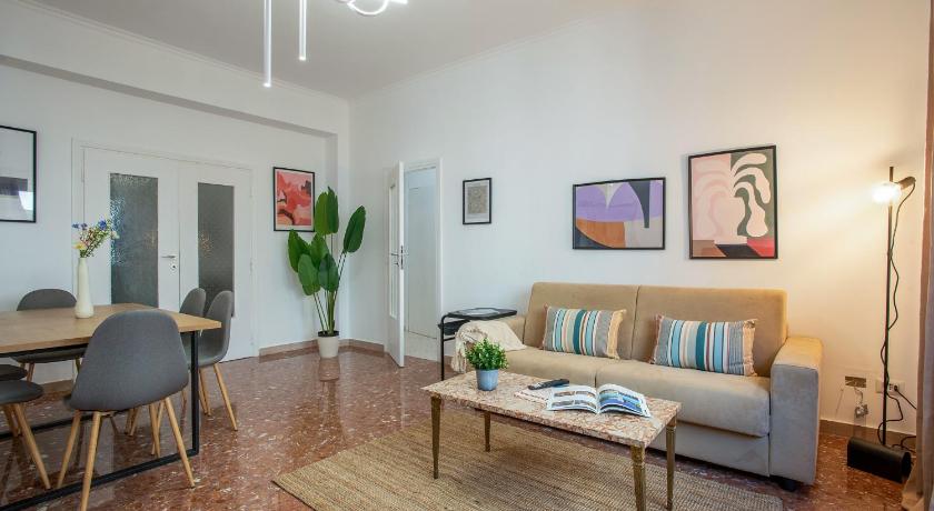 로마 Ampio appartamento familiare Metro A a 50m 4성급 싱글룸 외관