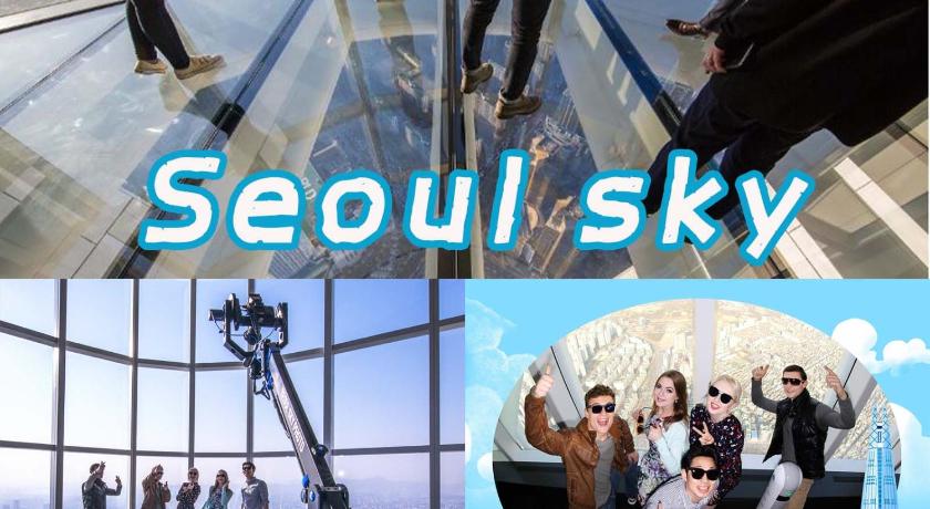 首尔 TheZoneStay NewBuilding 3Rooms 2bathroom Outer-Patios 4星级 单人房 餐厅