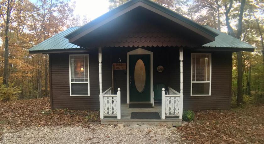 ビーバー Ozark Spring Cabin Rock Bluff 03 King Bed Spa Tub 4つ星 宿泊施設 ロビー