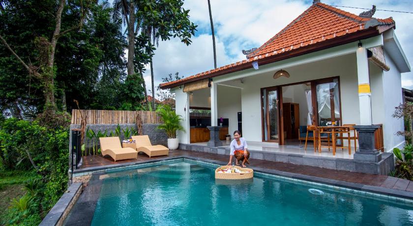 巴厘 Jatining Ubud Villa & Spa 酒店 景观