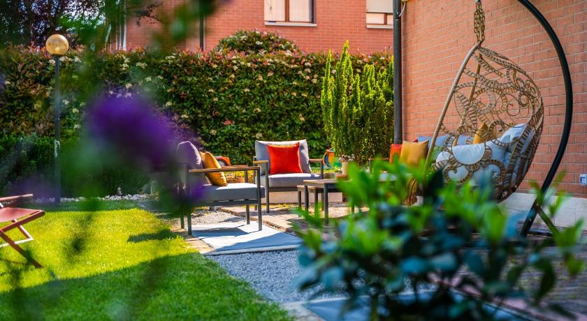 摩德纳 Modena Garden Retreat, 5 min dal centro con Garage 4星级 单人房 客房