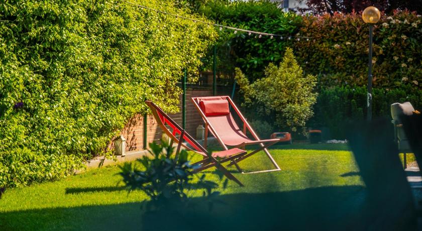 モデナ Modena Garden Retreat, 5 min dal centro con Garage 4つ星 シングルルーム 眺望