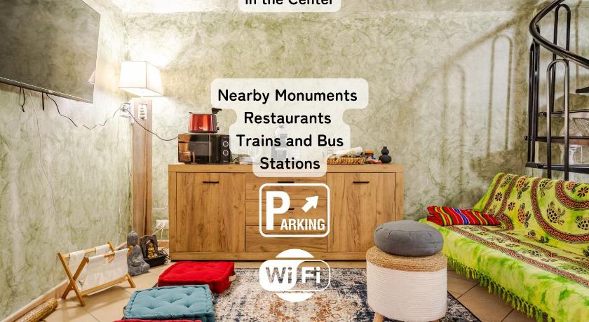 SPECIAL OFFER! Secret Zen House in the Center W Free Parking and 24Hours Automatic Check-In - With N