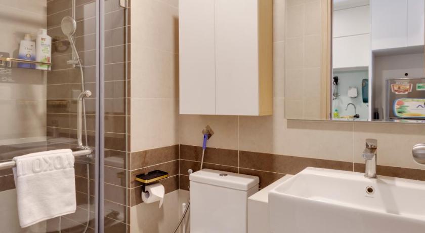 호치민 Nu Apartment in Rivergate - Bright & Comfortable - near Ben Thanh 4성급 게스트하우스 로비