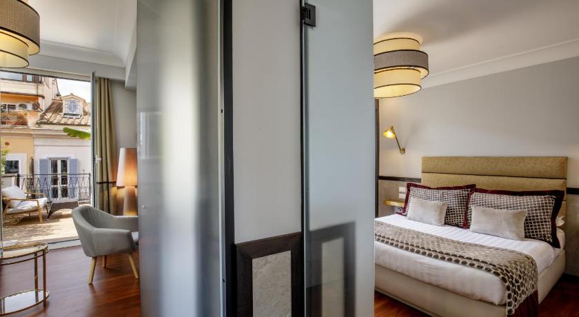 罗马 Relais Luxury Corso 4星级 酒店 泳池