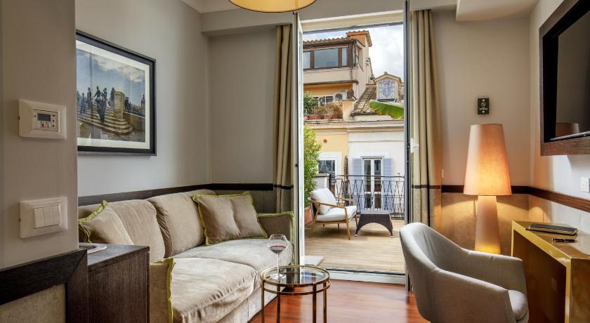 罗马 Relais Luxury Corso 4星级 酒店 套房