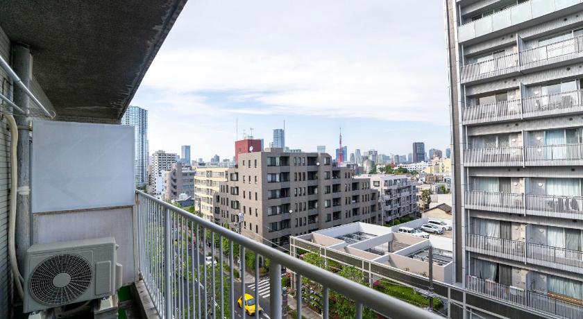 도쿄 / 동경 7th floor 702 with elevator, Minato area, 40 square meters, near Tokyo Tower, direct train to Haneda 4성급 싱글룸 수영장